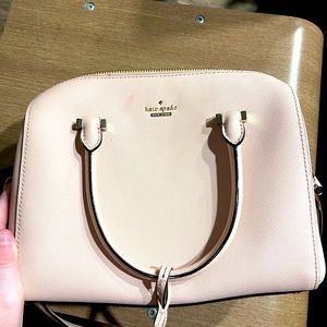 Barely used light pink kate spade purse